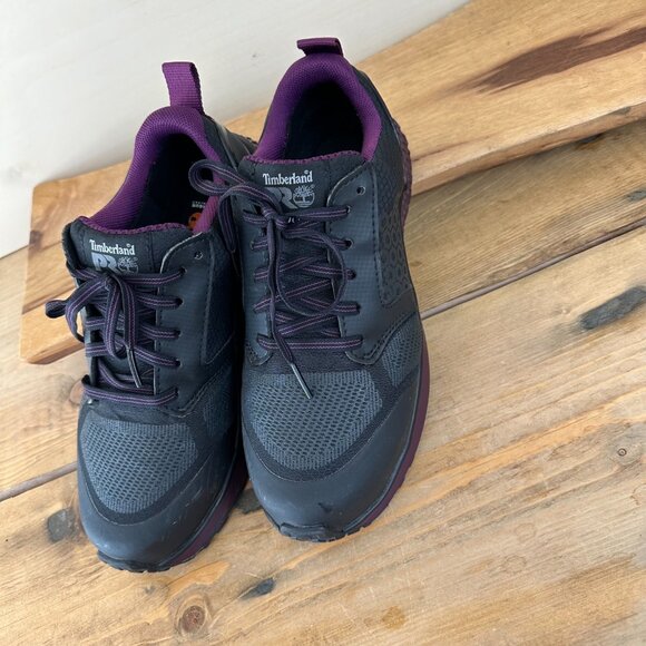 Timberland PRO Women's Reaxion‎ Composite Safety Toe Athletic 7.5 Purple Work - Picture 2 of 8
